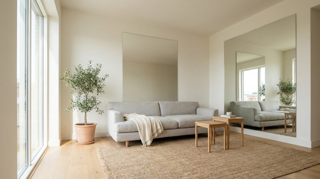 Agrandir une pièce visuellement : 8 astuces sans travaux